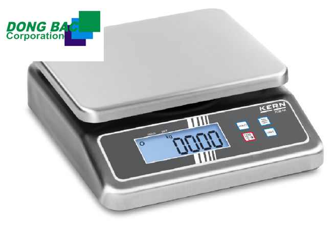 Cân bàn điện tử KERN FOB 10K-3NL (8kg/1g, 15 kg/2g)
