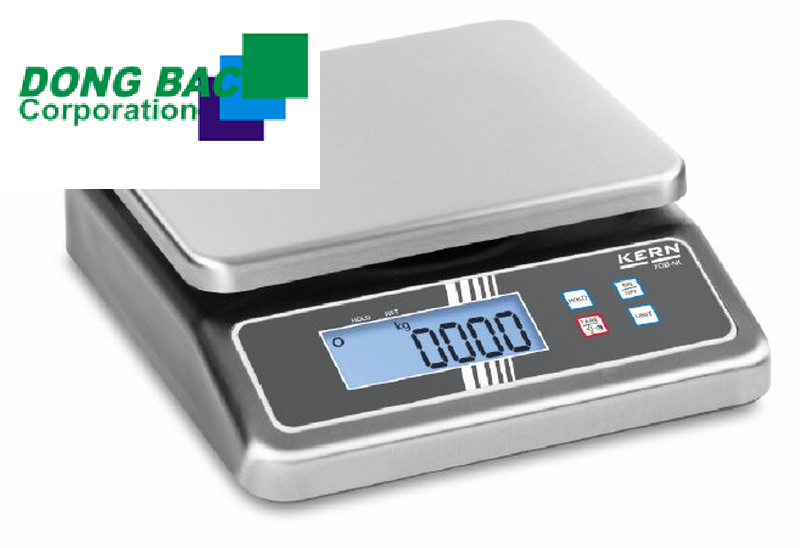 Cân điện tử KERN FOB 7K-4NL (5kg/0.5g, 7.5kg/1g)